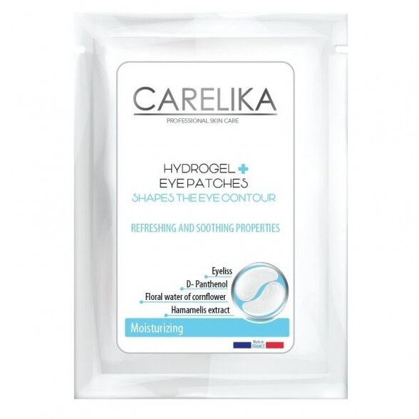 CARELIKA Гидрогелевые подушечки для глаз УВЛАЖНЯЮЩИЕ CARELIKA Гидрогелевые подушечки для глаз УВЛАЖНЯЮЩИЕ