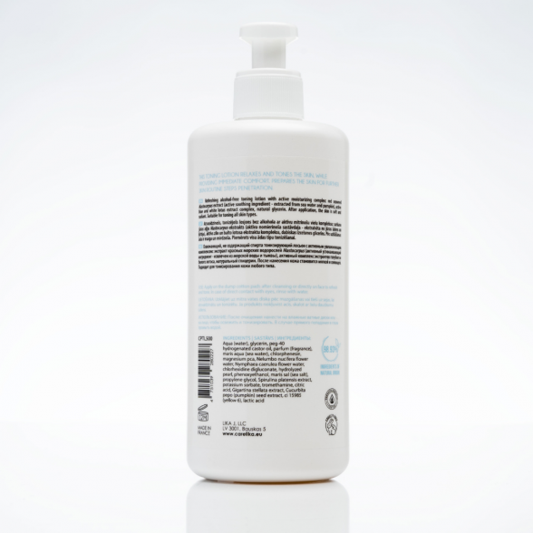 CARELIKA tonizuojamasis losjonas PRO SIZE, 500ml 1 CARELIKA tonizuojamasis losjonas PRO SIZE, 500ml 1