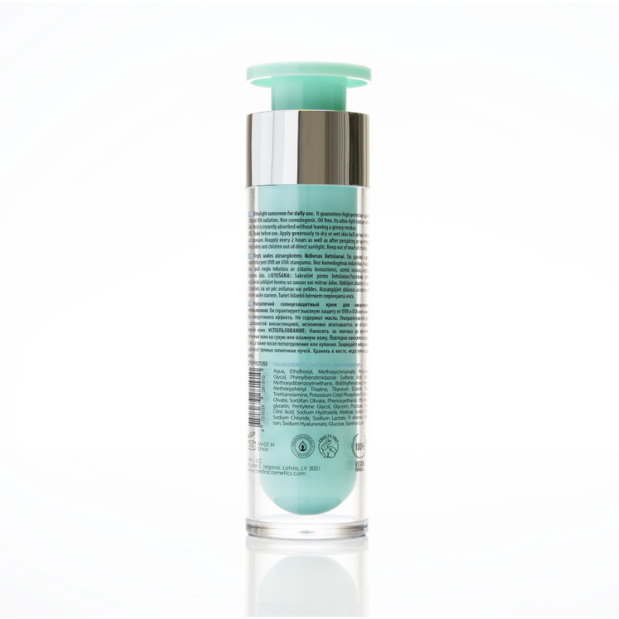 Carelika SPF Expert Ultralight Texture veido kremas su SPF50, 50ml 1 Carelika SPF Expert Ultralight Texture veido kremas su SPF50, 50ml 1