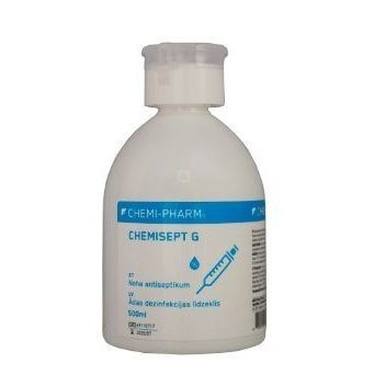 Chemisept G odos dezinfekavimo priemonė su pompa, 500 ml
