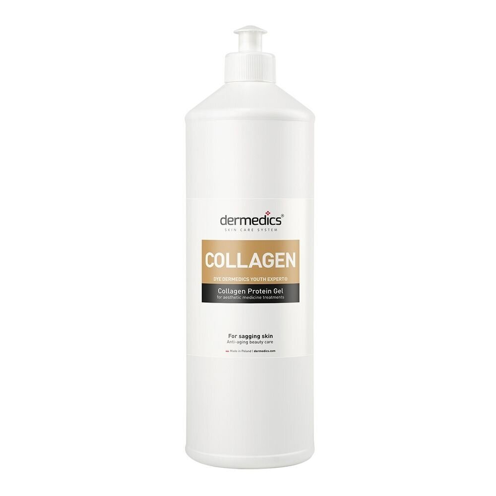 Dermedics COLLAGEN gelis kosmetologinėms procedūroms, 1000g Dermedics COLLAGEN gelis kosmetologinėms procedūroms, 1000g