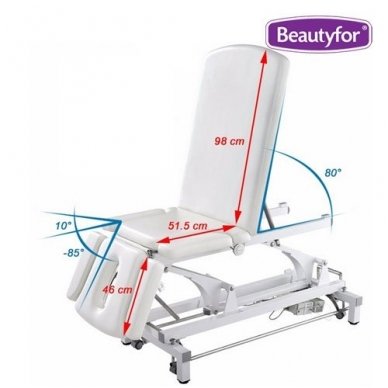 Daugiafunkcinis krėslas-lova įvairioms procedūroms, baltos sp. 2
