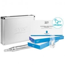 Microneedle Pen - automatinis adatinis mikro mezoterapijos prietaisas + SYIS kosmetikos rinkinys