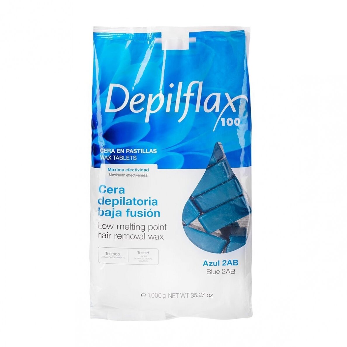 Depilflax горячий азуленовый воск, 1кг Depilflax горячий азуленовый воск, 1кг