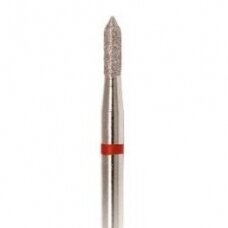 Deimantinis frezos antgalis Aštrus Cilindras, 126-018 raud. smulkus gritumas, 1,8mm
