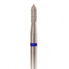 Deimantinis frezos antgalis Aštrus Cilindras, 126-033 mėlynas vidutinis gritumas, 3,3mm