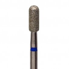 Deimantinis frezos antgalis Pusapvalis Cilindras, 137-027 mėlynas, vidutinis gritumas, 2,7mm