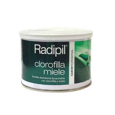 Воск для депиляции в банке Radipil с хлорофиллом и медом, 400 мл Воск для депиляции в банке Radipil с хлорофиллом и медом, 400 мл