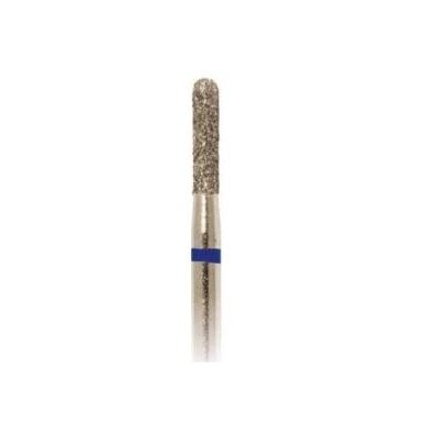 Deimantinis frezos antgalis Pusapvalis Cilindras, 137-018 mėlynas, vidutinis gritumas, 1,8mm
