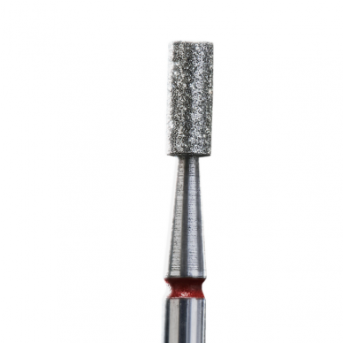 Deimantinis frezos antgalis Cilindro formos, 107-025 raud. 2,5mm, smulkus gritumas