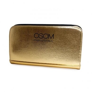 Dėklas žirklėms Osom Professional Gold Scissor, aukso sp, 4 žirklėms
