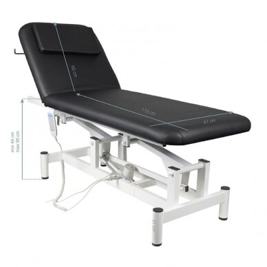Elektrinis masažo stalas 079, juodos sp. 5