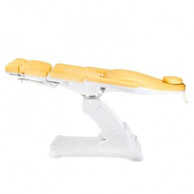 Elektrinis pedikiūro-kosmetologinis krėslas Mazaro BR-6672C, geltonas 3
