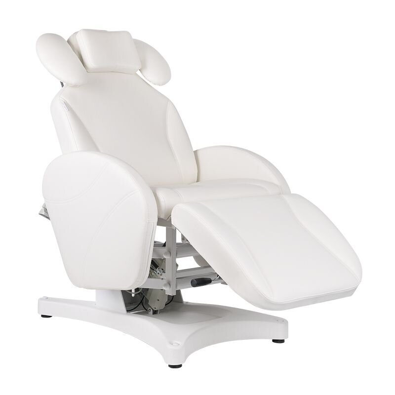 Electric cosmetology bed IVETTE, white Electric cosmetology bed IVETTE, white