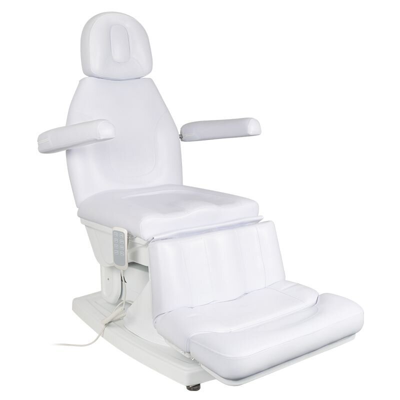 Electric cosmetology chair, white Electric cosmetology chair, white