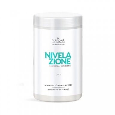 FARMONA NIVELAZIONE mineralinė druska pėdų mirkymui, 1500g FARMONA NIVELAZIONE mineralinė druska pėdų mirkymui, 1500g