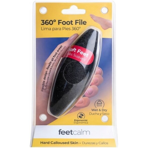 Feetcalm Dildė pėdoms 360° Foot File FC0053 Feetcalm Dildė pėdoms 360° Foot File FC0053