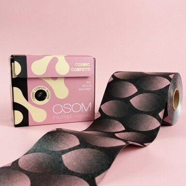 Hair coloring foil OSOM Cosmic Confetti rough, 120 mm x 100 m
