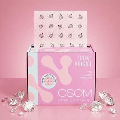 Hair coloring foil OSOM SHINE rough, 120mmx100m