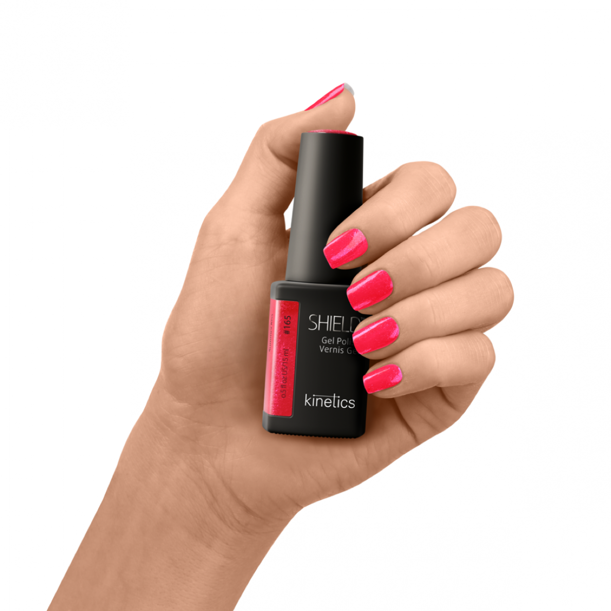 Gelinis nagų lakas Kinetics Shield Polish 165 Summer Kiss, 15ml 1 Gelinis nagų lakas Kinetics Shield Polish 165 Summer Kiss, 15ml 1