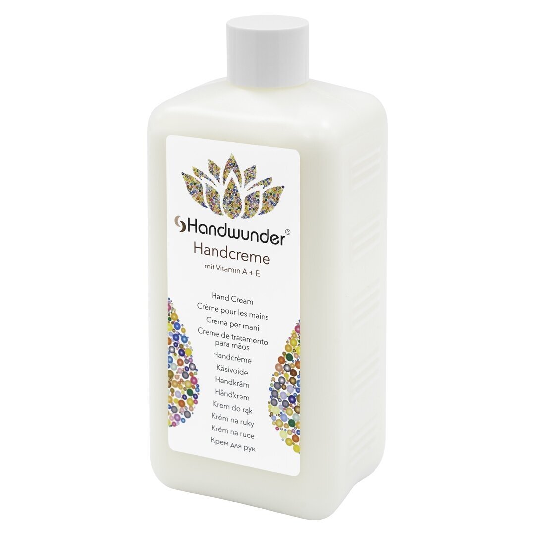 Handcreme Plus, крем для рук с витаминами А+Е, для сухой поврежденной кожи, 500 мл Handcreme Plus, крем для рук с витаминами А+Е, для сухой поврежденной кожи, 500 мл