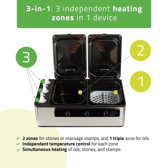 HABYS multifunctional massage stone and massage oil heater 5 HABYS multifunctional massage stone and massage oil heater 5