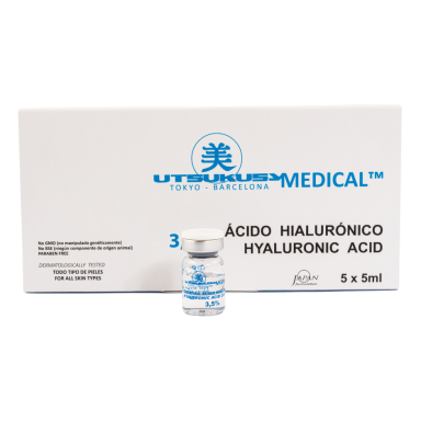 UTSUKUSY 3,5% HIALURONIC COCKTAIL serumas, 1x5ml UTSUKUSY 3,5% HIALURONIC COCKTAIL serumas, 1x5ml