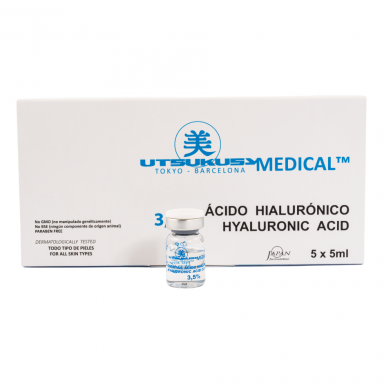 UTSUKUSY 3,5% HIALURONIC COCKTAIL serumas, 5x5ml UTSUKUSY 3,5% HIALURONIC COCKTAIL serumas, 5x5ml