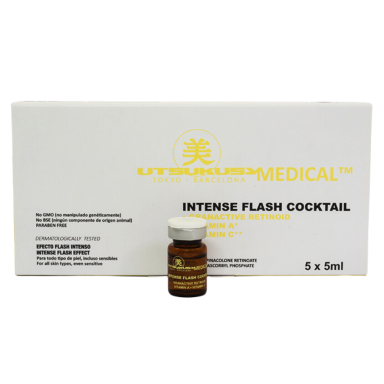 UTSUKUSY COCKTAIL serumas INTENSE FLASH, 1x5ml UTSUKUSY COCKTAIL serumas INTENSE FLASH, 1x5ml