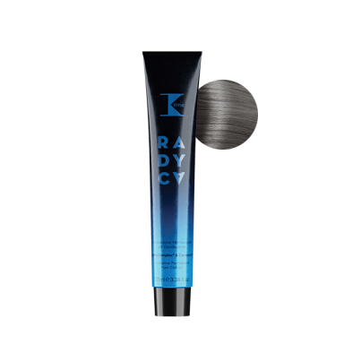 K time RADYCA plaukų dažai (Italija), Nr. 8.11 Ash Grey Light Blonde, 100ml