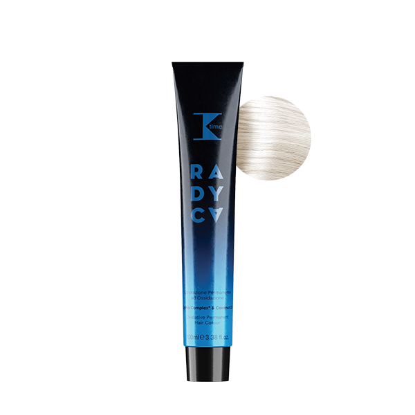 K time RADYCA plaukų dažai (Italija), Nr. 12.89 Pearl Ash Platinum Blonde, 100ml