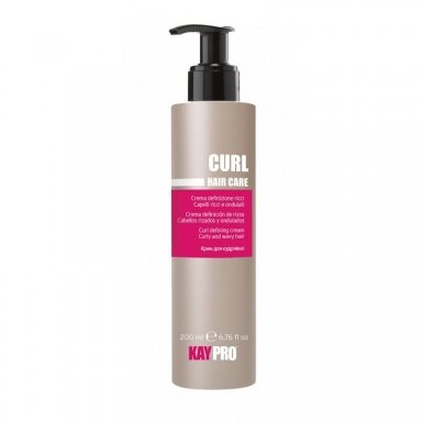 KAY PRO CURL RAVIVA RICH plaukų kremas garbanotiems plaukams, 200 ml
