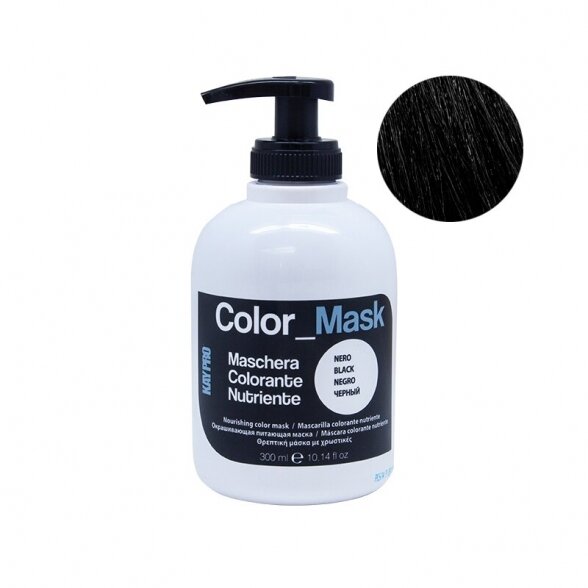 KAY PRO BLACK dažanti, juodos spalvos plaukų kaukė, 300ml KAY PRO BLACK dažanti, juodos spalvos plaukų kaukė, 300ml