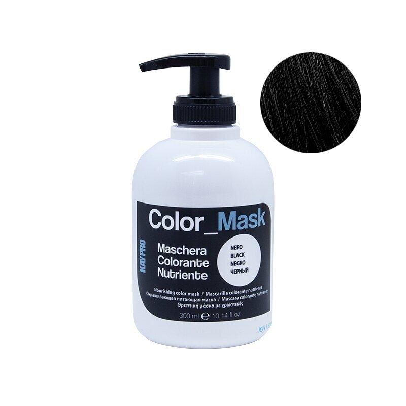 KAY PRO BLACK dažanti, juodos spalvos plaukų kaukė, 300ml KAY PRO BLACK dažanti, juodos spalvos plaukų kaukė, 300ml