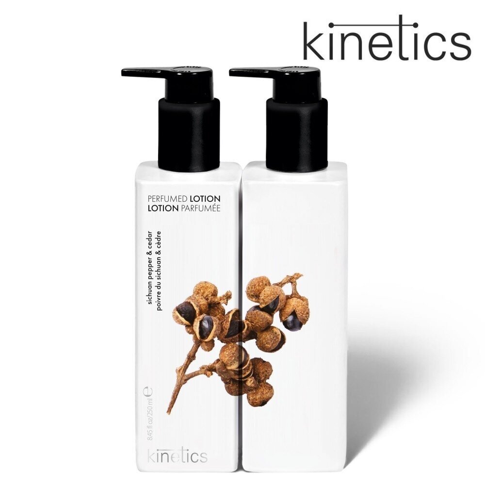 Лосьон для рук Kinetics с сычуаньским перцем и кедром, 250 мл. Лосьон для рук Kinetics с сычуаньским перцем и кедром, 250 мл.
