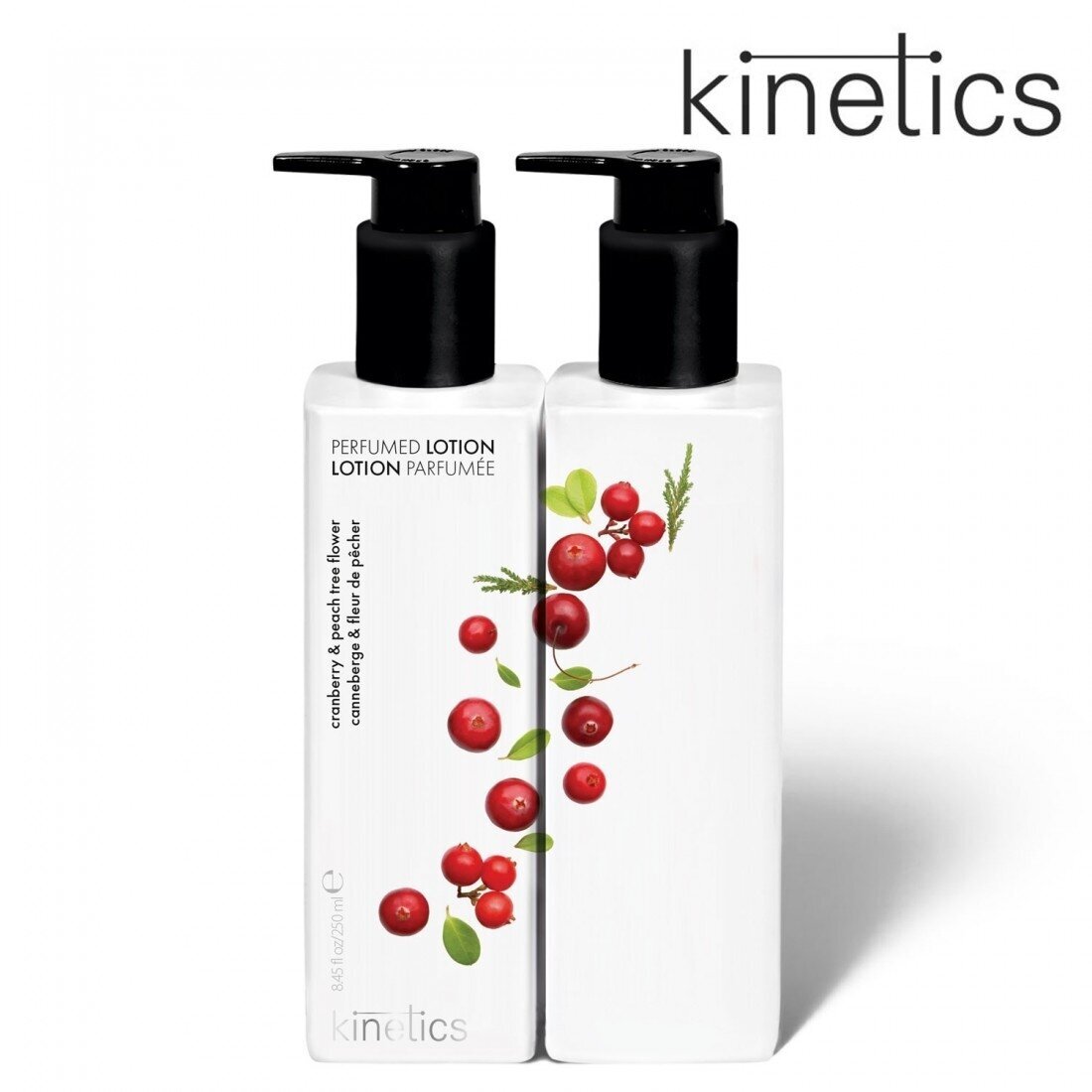 Kinetics hand lotion CRANBERRY & PEACH TREE FLOWER 250ML Kinetics hand lotion CRANBERRY & PEACH TREE FLOWER 250ML