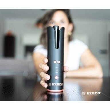 KIEPE įkraunamos plaukų garbanojimo žnyplės TOY CURL