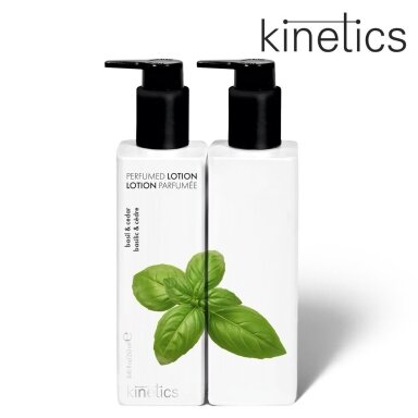 Kinetics rankų losjonas BASIL AND CEDAR 250ML Kinetics rankų losjonas BASIL AND CEDAR 250ML