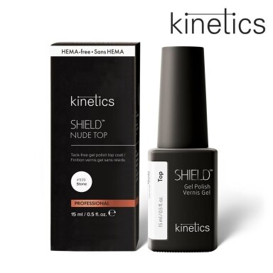 Kinetics SHIELD NUDE TOP STONE viršutinis sluoksnis #939 15ML