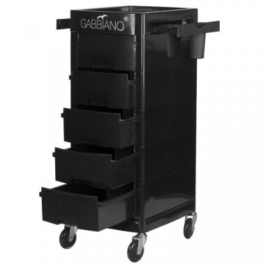 Hairdressing trolley GABBIANO FT65-A BLACK Hairdressing trolley GABBIANO FT65-A BLACK