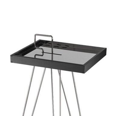 Kirpyklos vežimėlis Triped RM Chrome Steel Kirpyklos vežimėlis Triped RM Chrome Steel