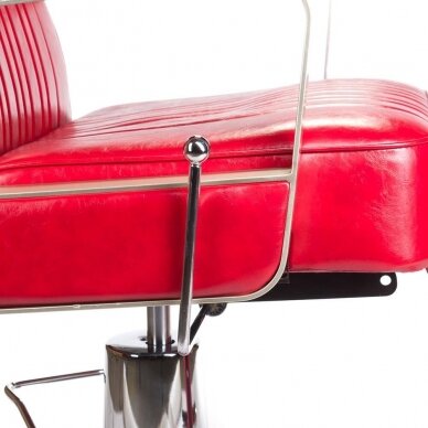 Kirpyklos kėdė HOMER BH-31237, raudona