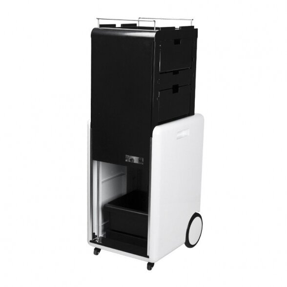 Kirpyklos vežimėlis GABBIANO 602 , juodos sp. 8 Kirpyklos vežimėlis GABBIANO 602 , juodos sp. 8