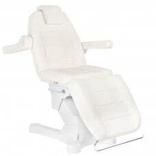 Kosmetologinis elektrinis krėslas-lova A-207 WHITE