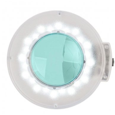 Kosmetologinė lempa LED su lupa ir stovu 115247