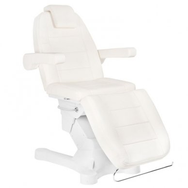 Kosmetologinis elektrinis krėslas-lova A-207 WHITE 11