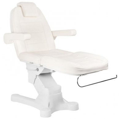 Kosmetologinis elektrinis krėslas-lova A-207 WHITE 2