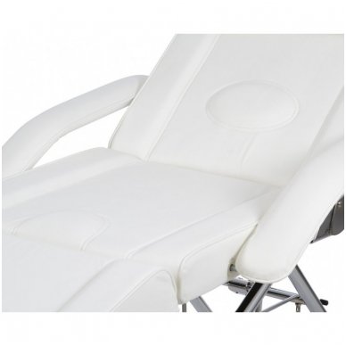 Kosmetologinis mechaninis krėslas - lova Weelko Vomex, baltos sp. 1
