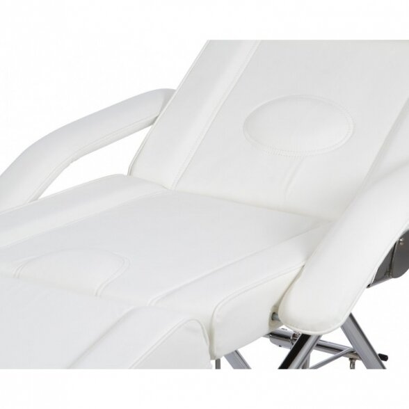 Cosmetology mechanical chair - bed Weelko Vomex, white 1 Cosmetology mechanical chair - bed Weelko Vomex, white 1
