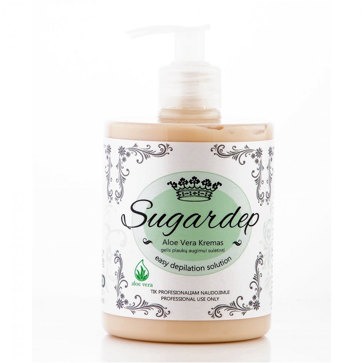 Cream-gel for slowing hair growth Aloe Vera, Sugardep, 500 ml Cream-gel for slowing hair growth Aloe Vera, Sugardep, 500 ml